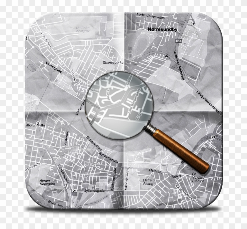 Map Icon - Wall Clock, HD Png Download - 1024x1024(#1799010) - PngFind