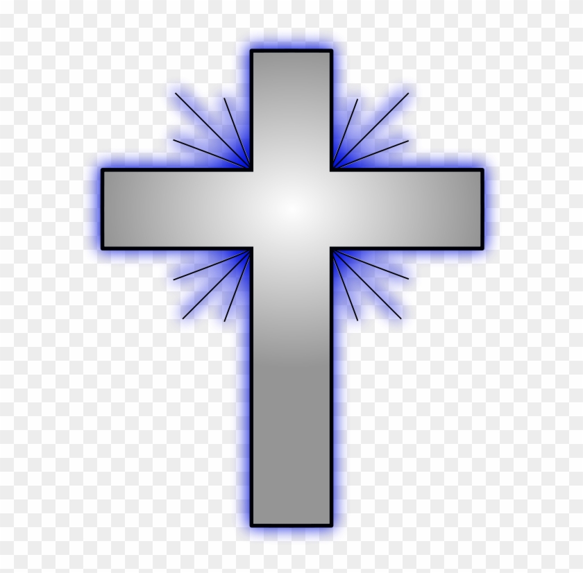 cross with banner clipart