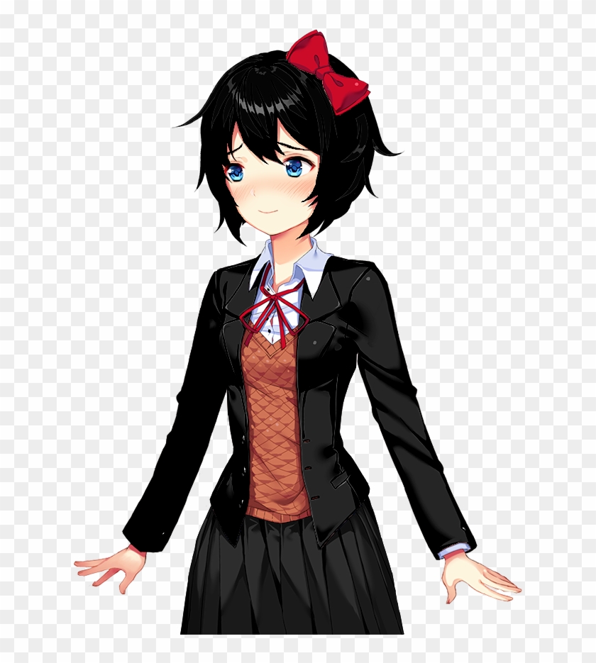 Edited Mediadark Sayori Still Cute Sayori Doki Doki Literature Club Sayori Png Transparent Png 960x960 Pngfind