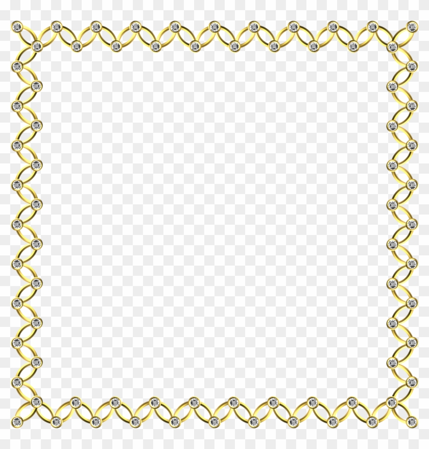 Get Square Gold Picture Frame Png Images