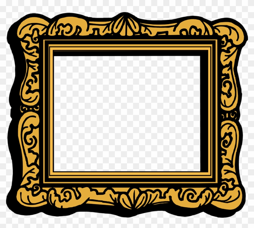 Cartoon Picture Frame Png - Empty Frame Clip Art, Transparent Png -  958x815(#187794) - PngFind