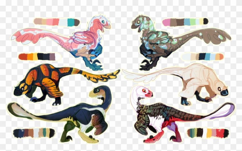 [a] Fantasy Raptor Adopts - Illustration, HD Png Download - 3328x1919 ...