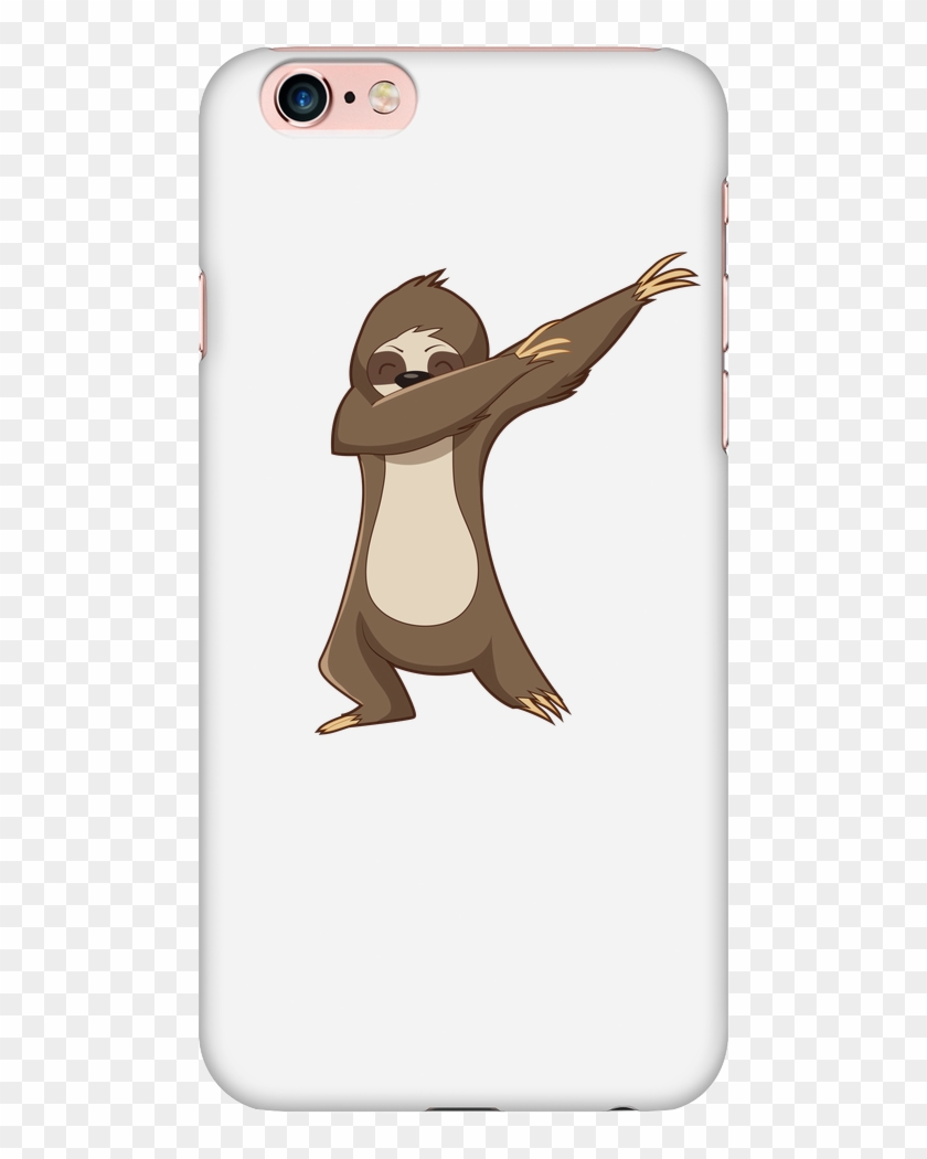 Funny Sloth Iphone 5 Phone Case, Lazy Sloth Themed - Cartoon, HD Png  Download - 1024x1024(#1802360) - PngFind