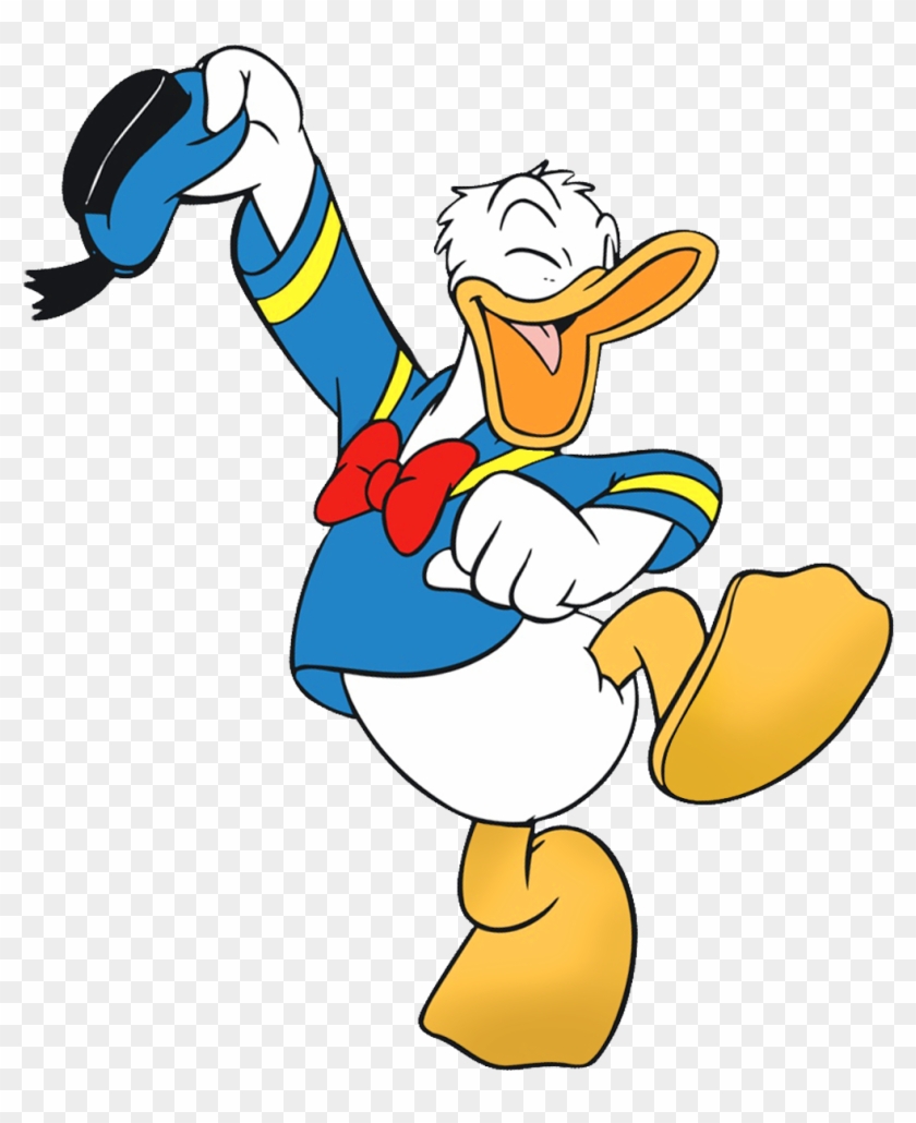 Donald Duck Happy - Walt Disney Characters Png, Transparent Png -  1184x1273(#1810224) - PngFind