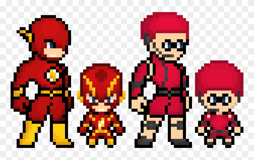 The Flash Character Sprites Human Pixel Art Transparent Hd Png Download 770x450 1813859 Pngfind - roblox character pixel art