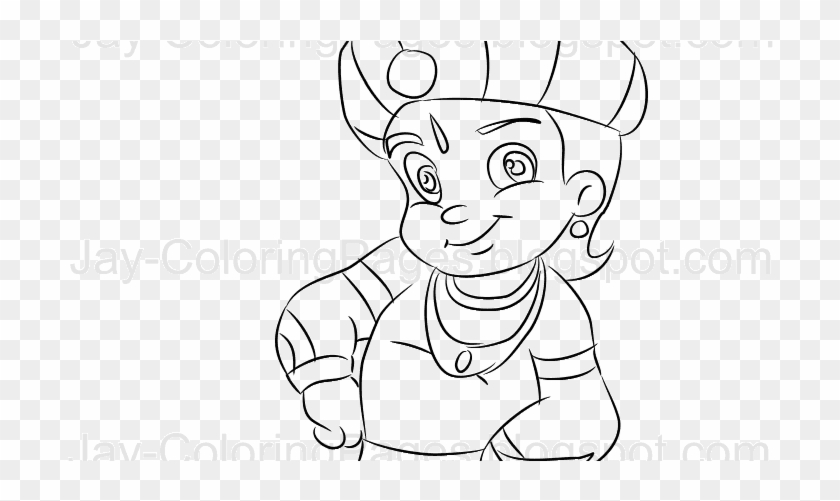 How to Draw Chhota Bheem Step by Step