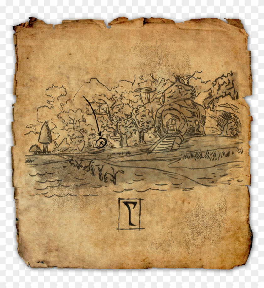 Eso Orsinium Treasure Map 1 Deshaan Treasure Map V - Eso Clockwork City Treasure Map 1, Hd Png Download  - 1024X1024(#1821600) - Pngfind