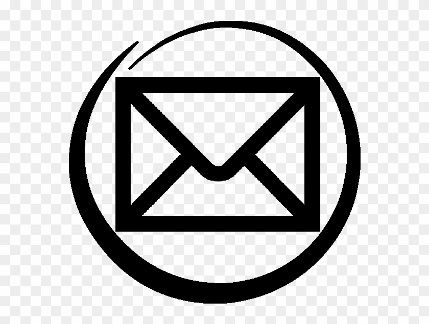 Logo Email Preto Png - Email Symbol White Png, Transparent ...
