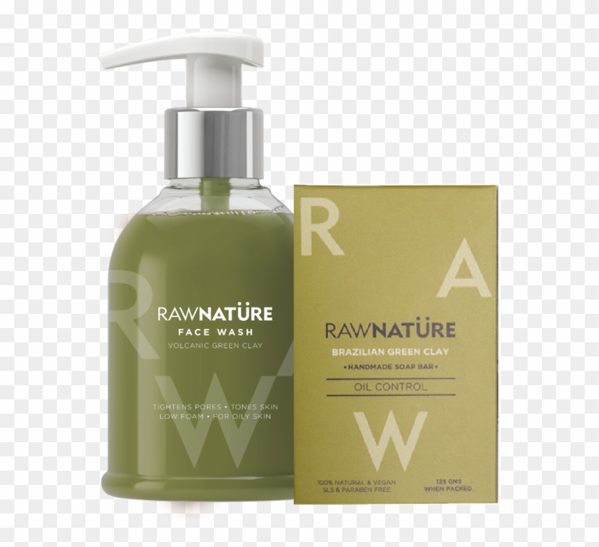 raw nature charcoal face wash