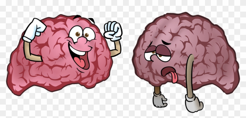 Keto Diet And Brain Health - Depressed Brain Cartoon, HD Png Download -  5000x2504(#1835406) - PngFind