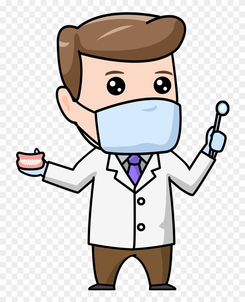Scary Dentist Png - Dentist Clipart, Transparent Png - 800x1067