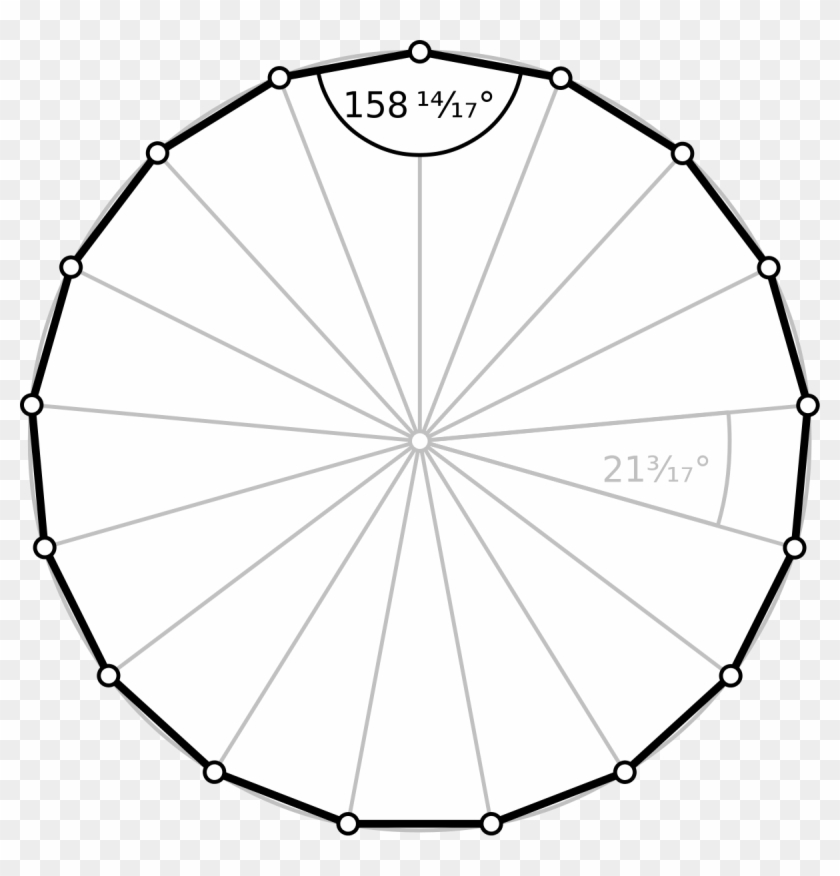 Heptadecagon - 13 Sided Regular Polygon, HD Png Download ... Heptadecagon - 13 Sided Regular Polygon, HD Png Download ...