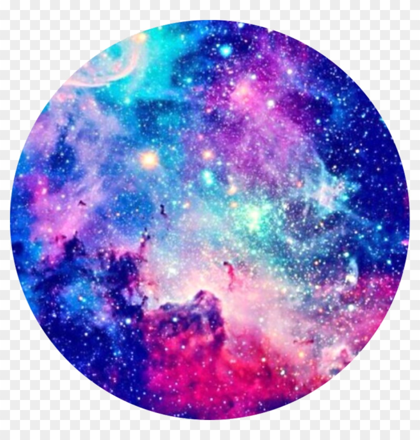 Free: moon #pink #cool #galaxy #circle - Full Moon, HD Png Download  