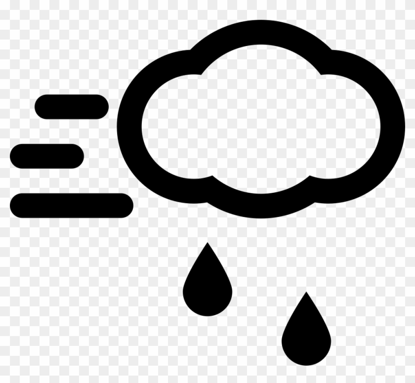 Png File - Wind Rain Icon, Transparent Png - 980x858(#1849210) - PngFind