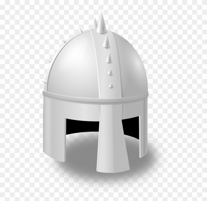 Middle Ages Knight Combat Helmet Crusades - Cartoon Knight Helmet, HD Png  Download - 534x750(#1850777) - PngFind
