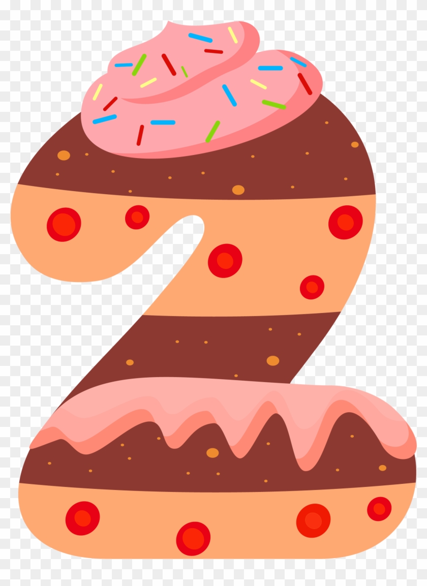 Sweet Number Two Png Clipart Image Clip Art Transparent Png 2500x2500 Pngfind