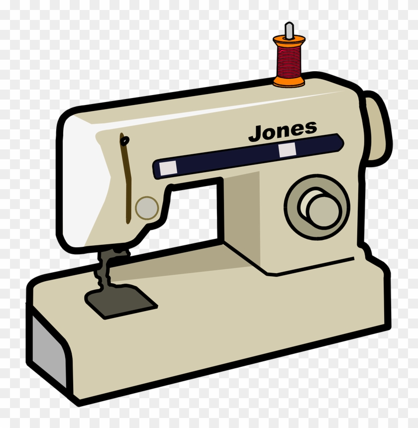 Sewing Machine Cartoon No Background - Cartoon Sewing Machine No  Background, HD Png Download - 745x780(#1865996) - PngFind