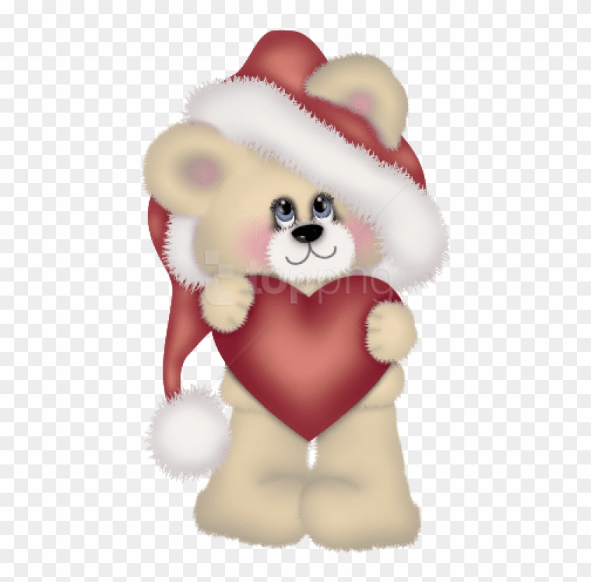 Christmas Bear PNG Transparent Images Free Download