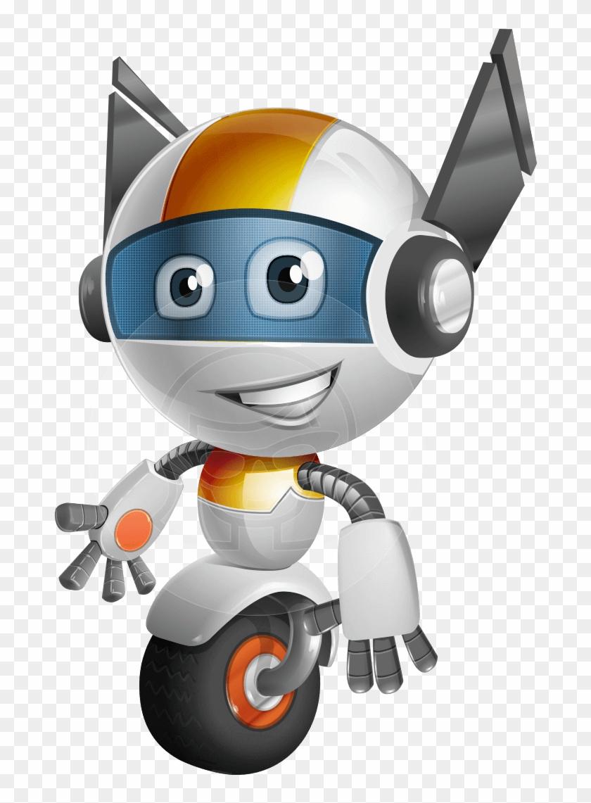 Robot Vector Cartoon Character Design - Robot Character Design Animation, HD  Png Download - 744x1060(#1883237) - PngFind