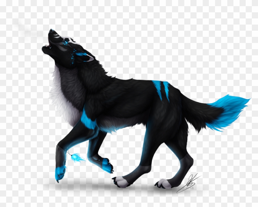 Fantasy Wolf, Fantasy Art, Anime Wolf, Cartoon Wolf,, HD Png Download ...