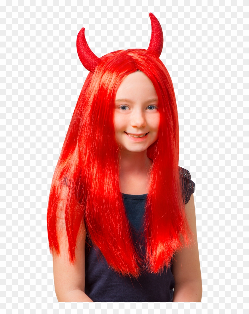red devil wig