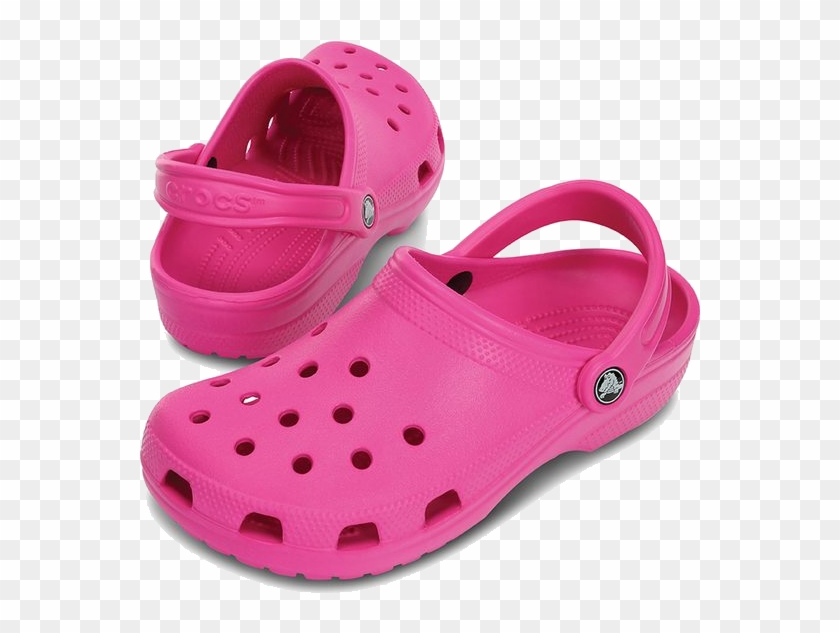 candy pink crocs