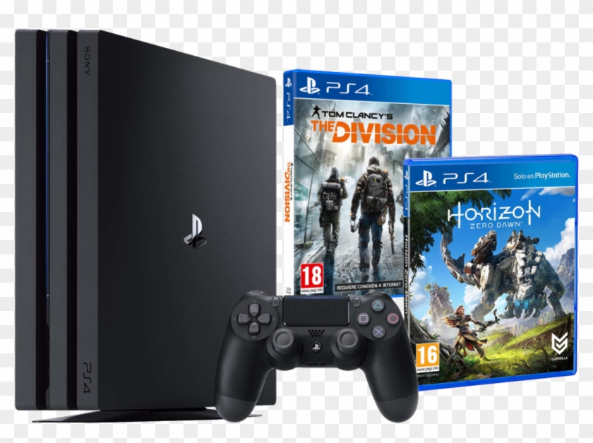 Ps4 Pro The Division Horizon Zd 395€ - Consola Ps 4 Pro, HD Png 