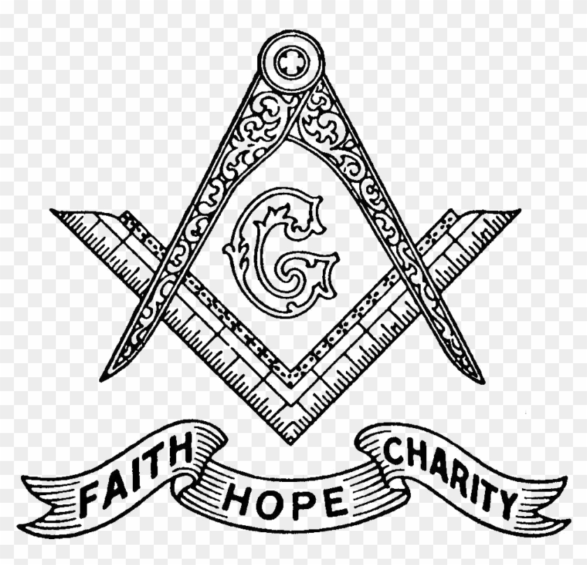 Freemasonry Symbol Faith Hope Charity Freemason Symbol Hd Png Download 972x903 190167 Pngfind