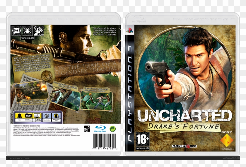 Nathan Drake Uncharted Drake's Fortune, HD Png Download