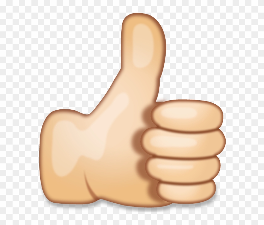 Hand Emoji Clipart Point - Thumbs Up Emoji Png, Transparent Png ...