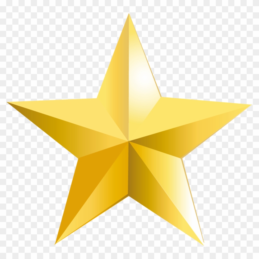 Gold Star - Transparent Background Star Png, Png Download - 1119x1056 ...