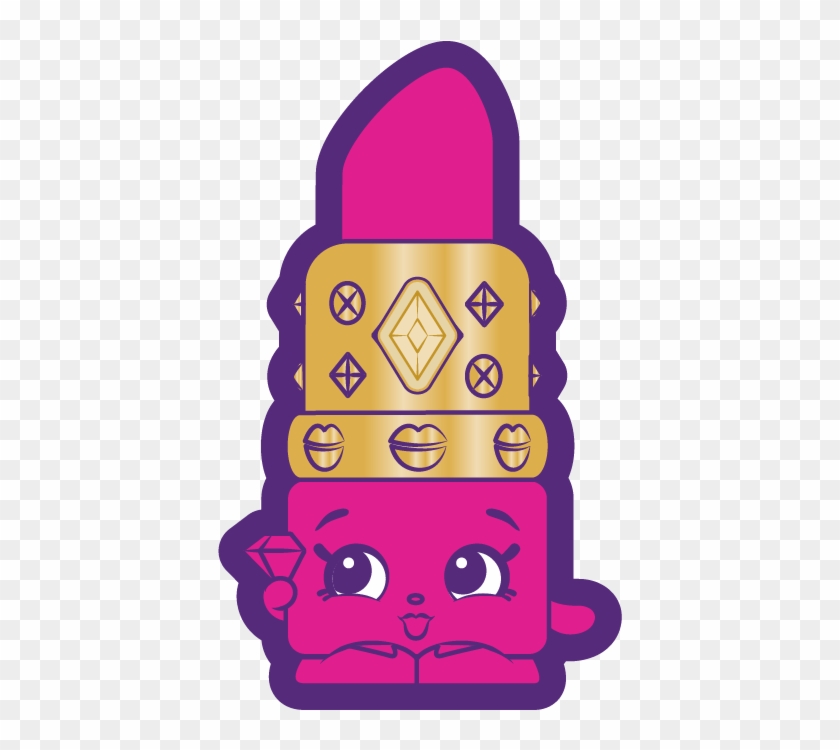 Lippy Lips - Shopkins Wild Style Lippy Lips, HD Png Download - 834x834 ...