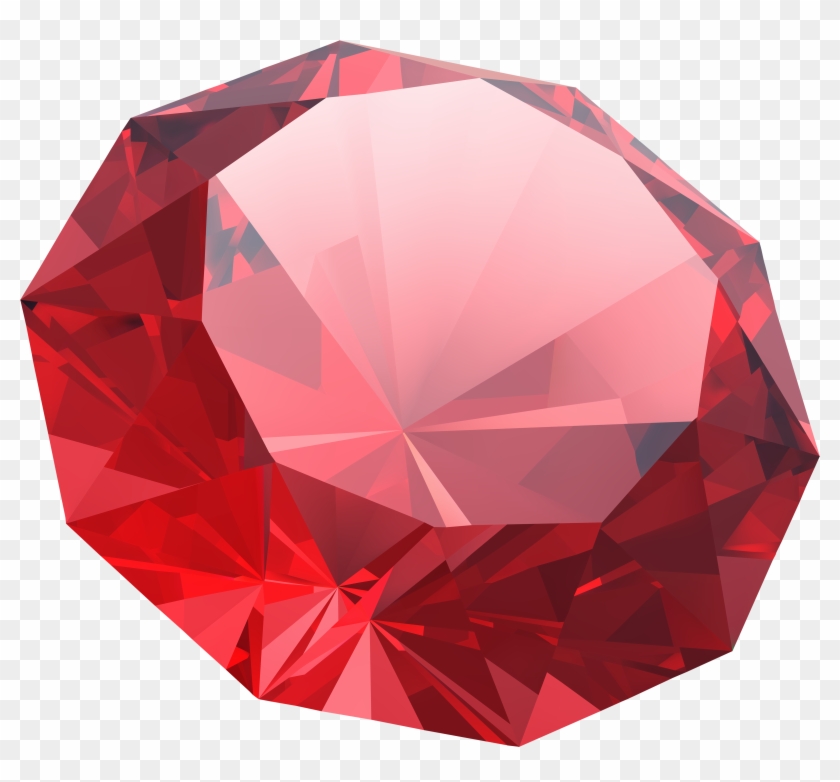 Red Diamond Png Clipart Image - Red Diamond Clipart, Transparent Png