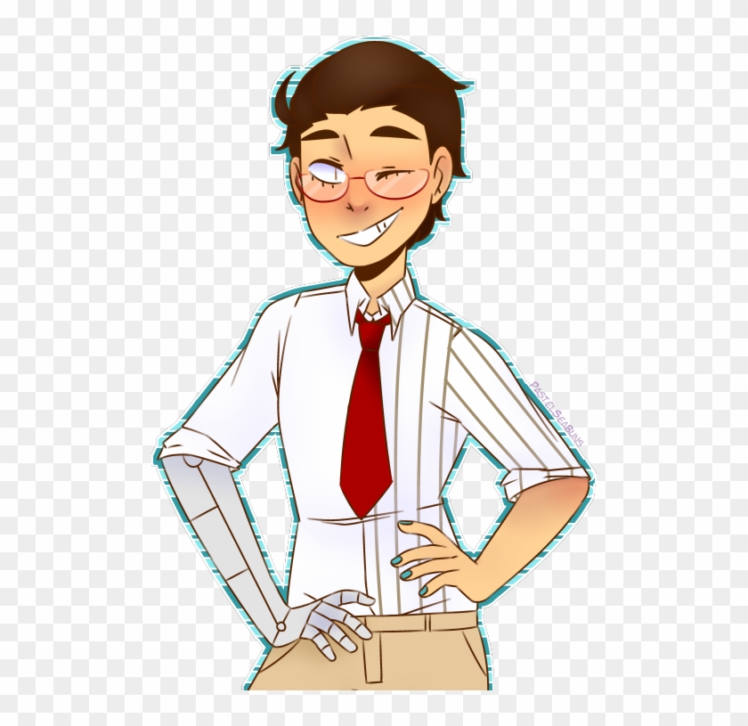 Male Nurse Clipart - Cartoon, HD Png Download - 500x735(#1904425) - PngFind