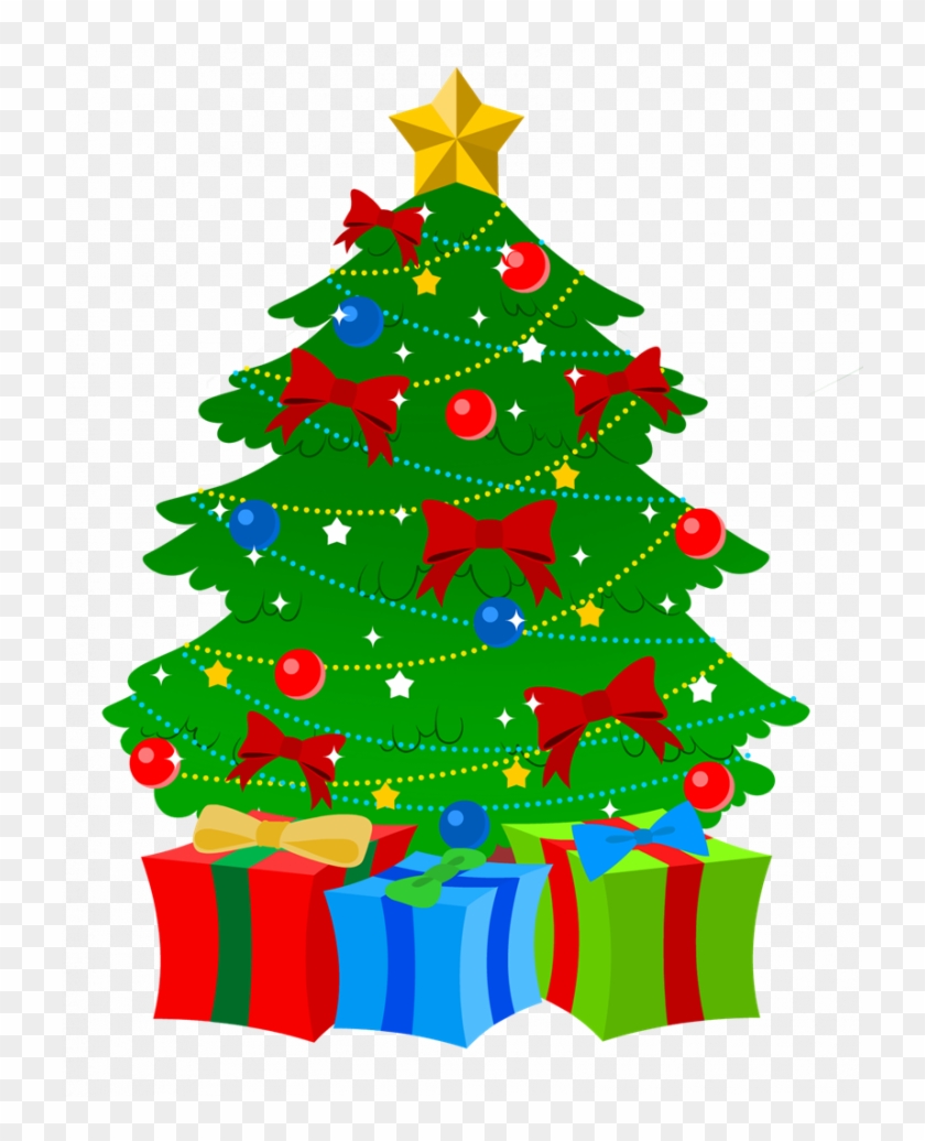Christmas ~ Christmas Tree Clip Art Free Imageschristmas - Cute Christmas Tree Clipart, HD Png Download - 728x956(#1905190) - PngFind