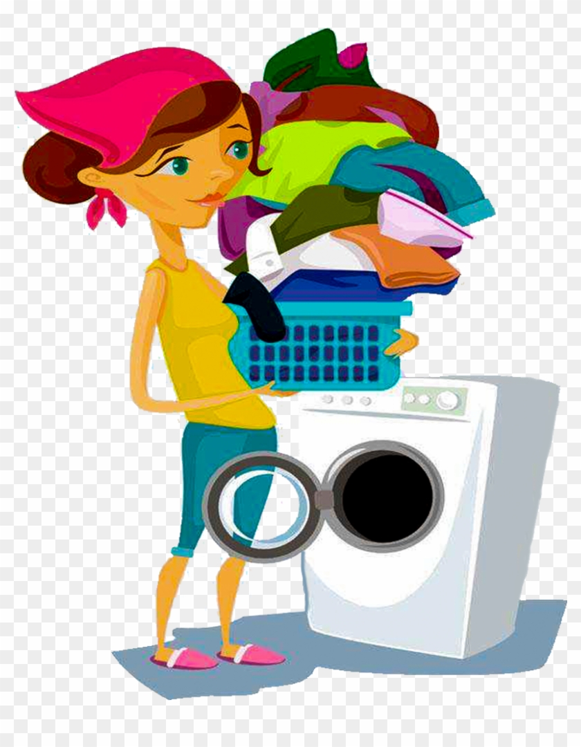Washing Machine Laundry Clothing - Cartoon Washing Machine Png, Transparent  Png - 822x1000(#1918036) - PngFind