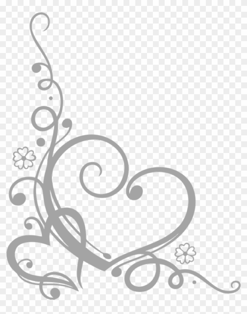 Download Swirls Swirl Swirly Hearts Heart Corners Corner Hd Png Download 1024x1178 1918426 Pngfind