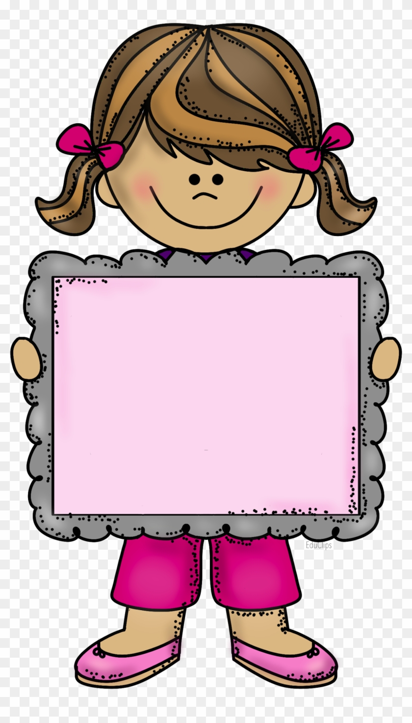 Png Freeuse Stock Dibujos Animados Pinterest Clip Art - Girl With Banner  Clipart, Transparent Png - 1436x2400(#1919313) - PngFind