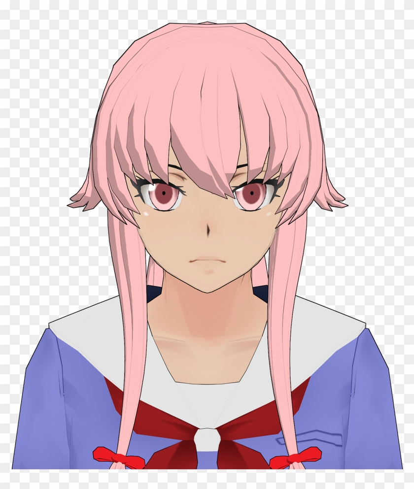 Free: Yuno Gasai Future Diary Anime Mirai, Anime transparent background PNG  clipart 