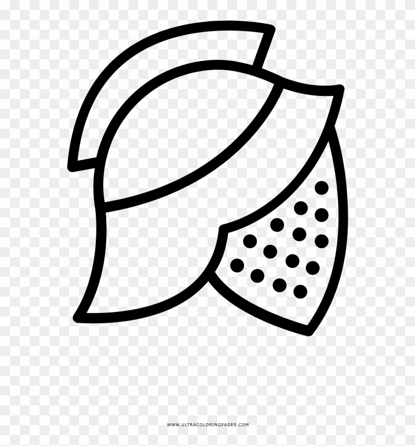 Knight Helmet Coloring Page - Line Art, HD Png Download - 1000x1000