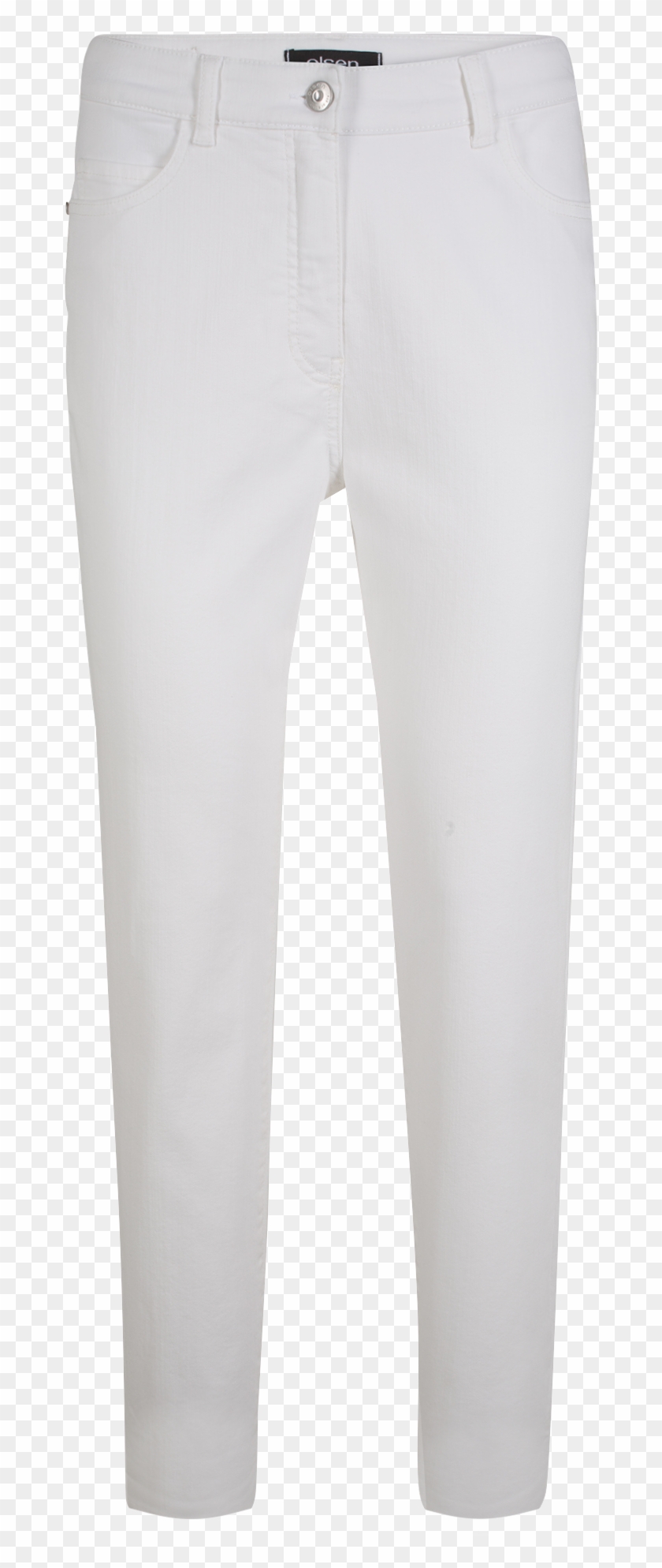 Trousers Mona Slim - Buena Vista Hose Weiß, HD Png Download - 1652x1990 ...