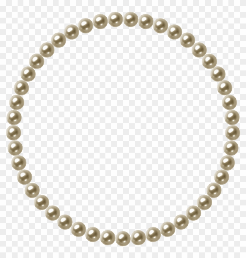 Pink Pearls Clipart Pearl Frame Png, Transparent Png 900x899
