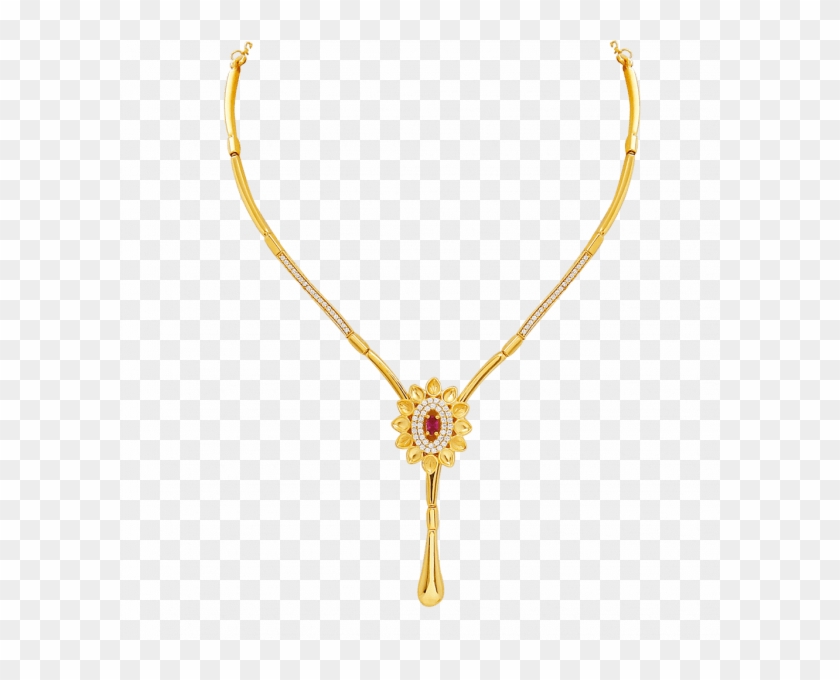 Gold Necklace Designs In 15 Grams - 18 Grams Gold Necklace Designs, HD ...