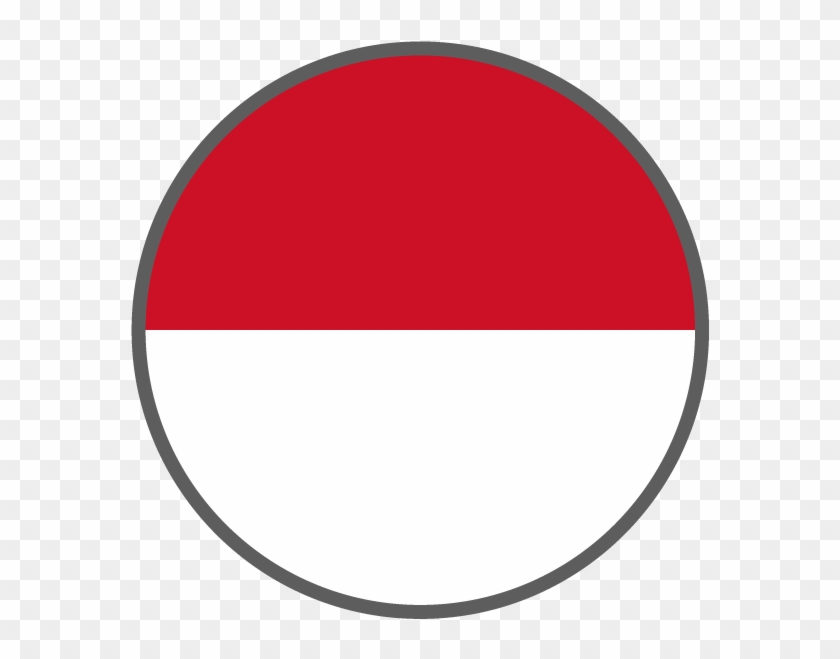  Indonesia  Flag  Circle Png Indonesia Flag Round  Icon 