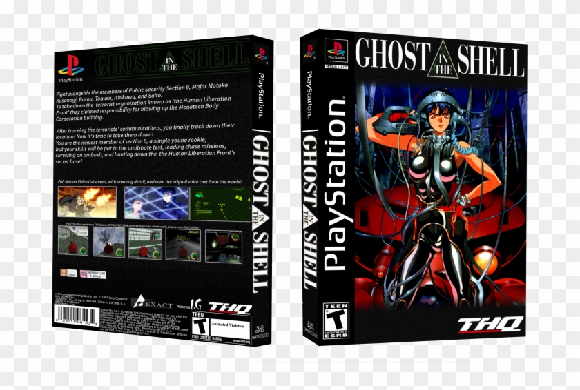 Ghost In The Shell Box Art Cover Hd Png Download 691x486 Pngfind