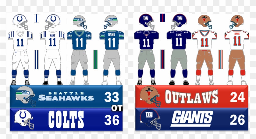 logos and uniforms of the new york giants