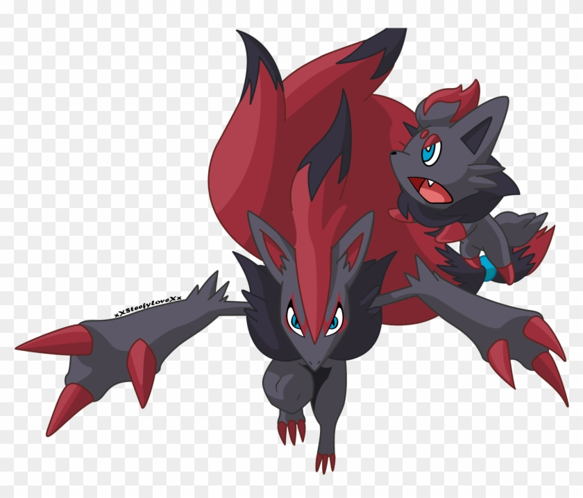 Zoroark Zorua And Zoroark Hd Png Download 2220x1780 1958480 Pngfind