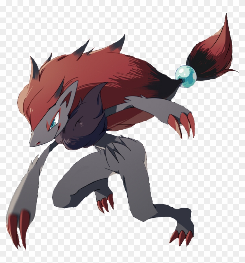 Pokemon Pokemon Zoroark Zorua Pokemon Pokemon Zoroark Hd Png Download 1024x1051 1958850 Pngfind