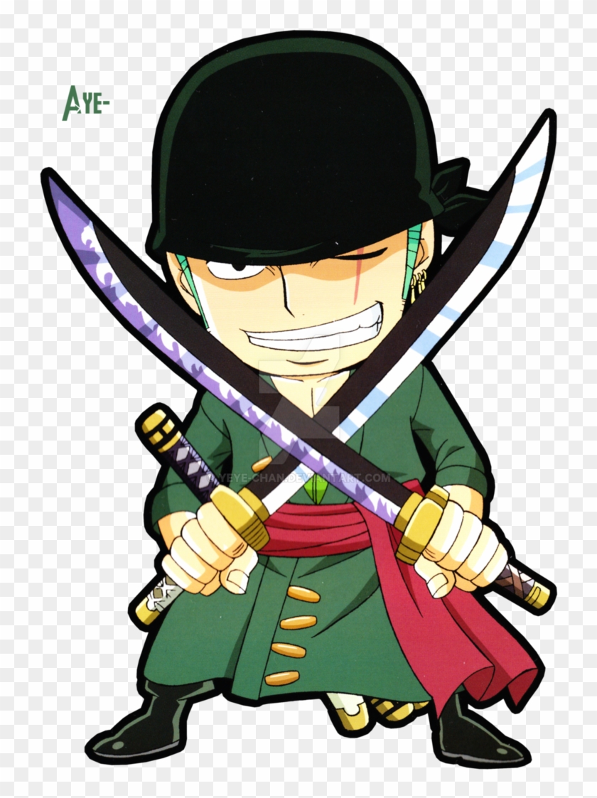 Zoro Chibi Png Zoro One Piece Chibi Png Transparent Png 750x1065 1966359 Pngfind