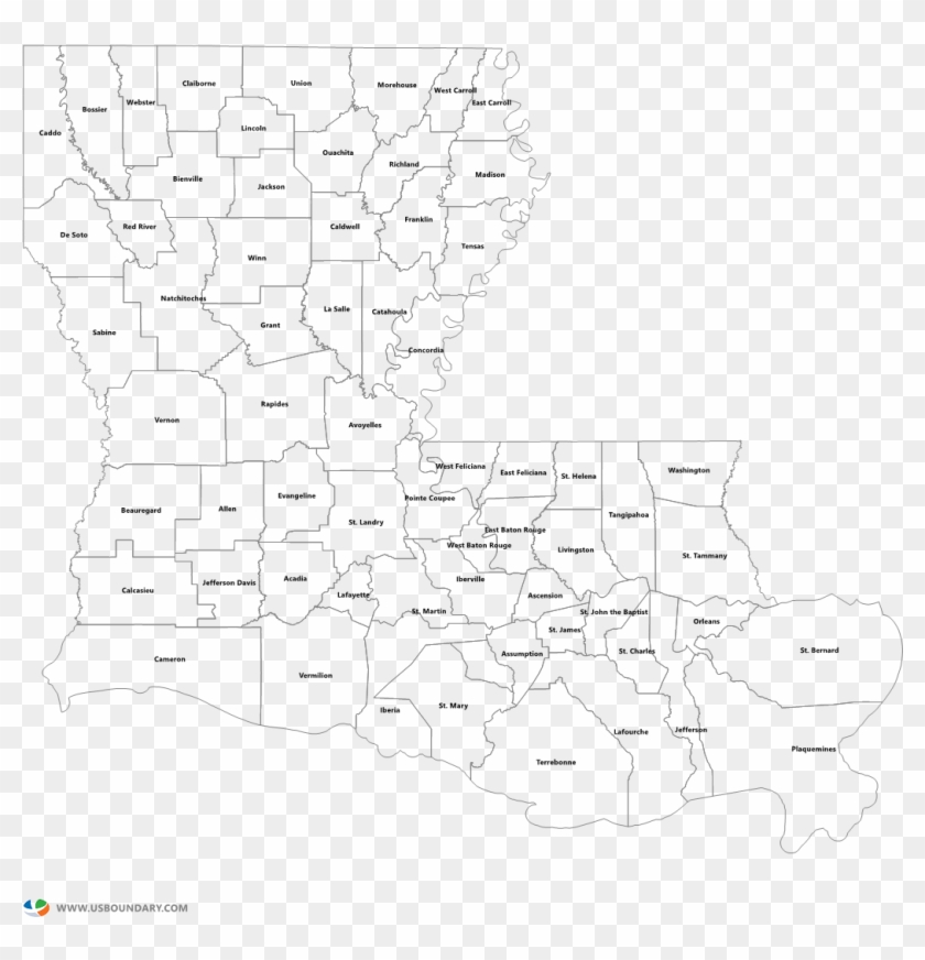 Printable Louisiana Maps  State Outline, Parish, Cities